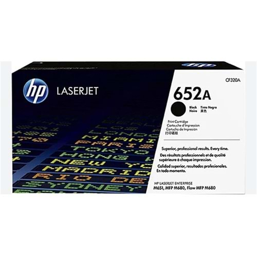 HP 652A Black Siyah 11.500 Sayfa Toner CF320A