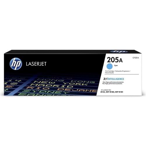 HP 205A Cyan Mavi 900 Sayfa Toner CF531A