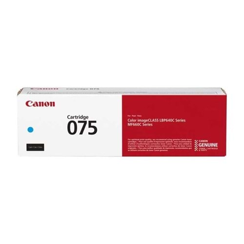 Canon CRG-075 C Mavi 1.300 Sayfa Toner MF664
