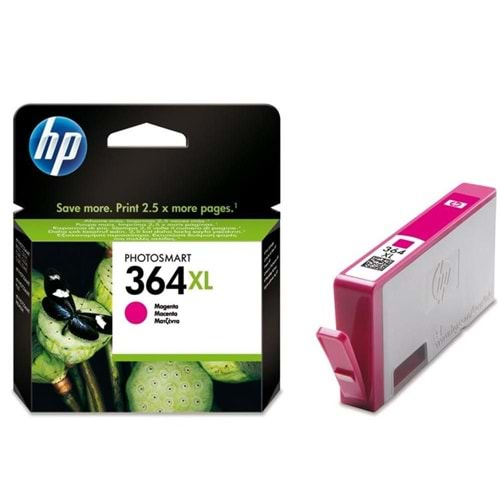 HP 364XL Magenta Kırmızı Yüksek Kapasite Kartuş CB324EE