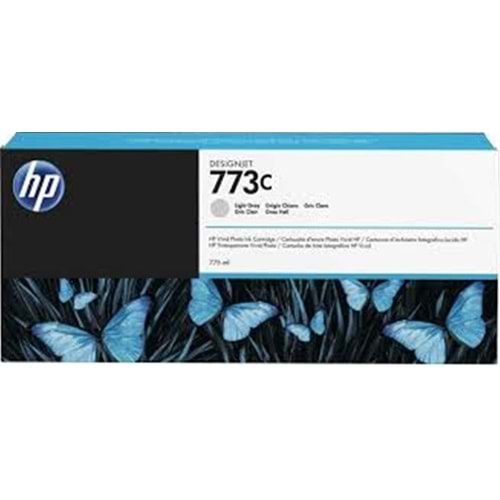 HP 773C Light Gray Açık Gri 775ML Plotter Kartuşu C1Q44A