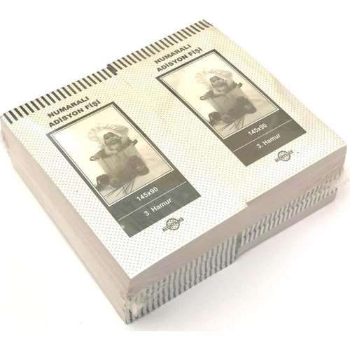 Altınyıldız Adisyon Fişi 3.Hamur (1 Adet)