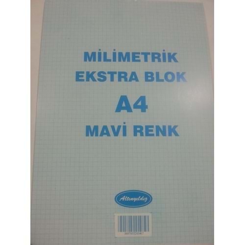 Altınyıldız Milimetrik A4 Mavi