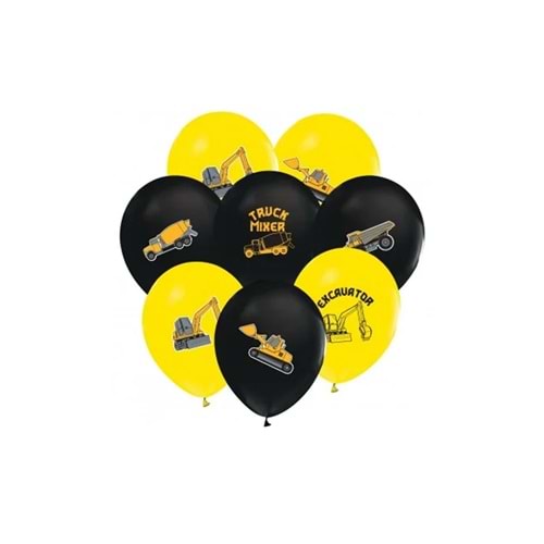 Balonevi Balon 4+1 İnşaat Baskılı 12