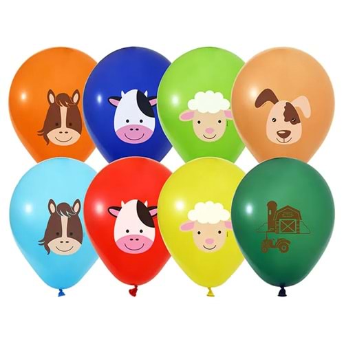 Balonevi Balon 4+1 Çiftlik Hayvanları 12