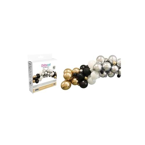 Balonevi Premium Asorti Balon Dekorasyon Seti 70 Li