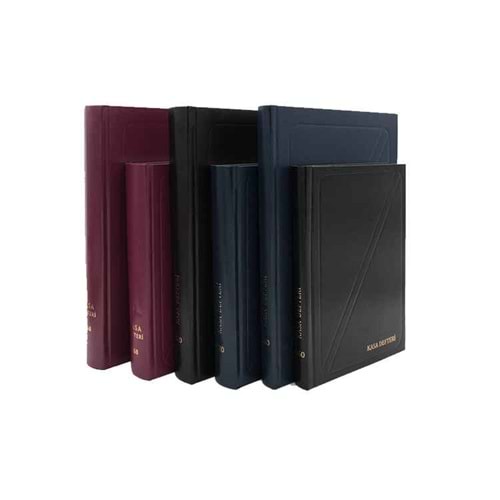 Dilman İmza Dosyası ( Defteri ) Cilt Bezli 24 YP 48 Syf Siyah