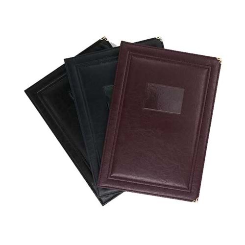 Dilman İmza Dosyası ( Defteri ) Suni Deri 20 YP 40 Syf