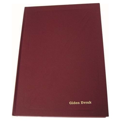 Dilman Giden Evrak Defteri Ciltli 96 YP 5022