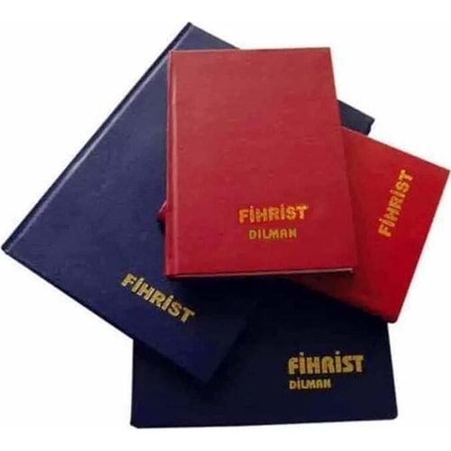 Dilman Ticari Fihrist Lüks 20x28 12 Li 1021