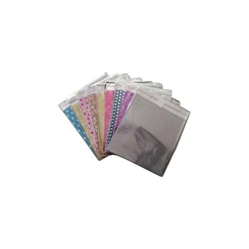 San Hazır Ambalaj Poşeti Metalize Yapışkanlı 100 LÜ 30x35