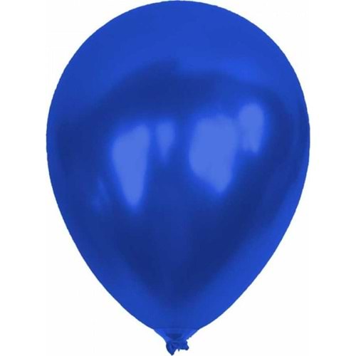 Nedi Balon Metalik Lacivert 100 Lü