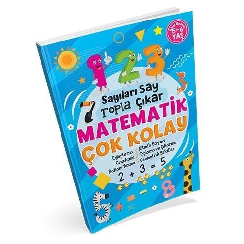 Ema Sayıları Say Topla Çıkar Mat.Çok Kolay 5-6 Yaş