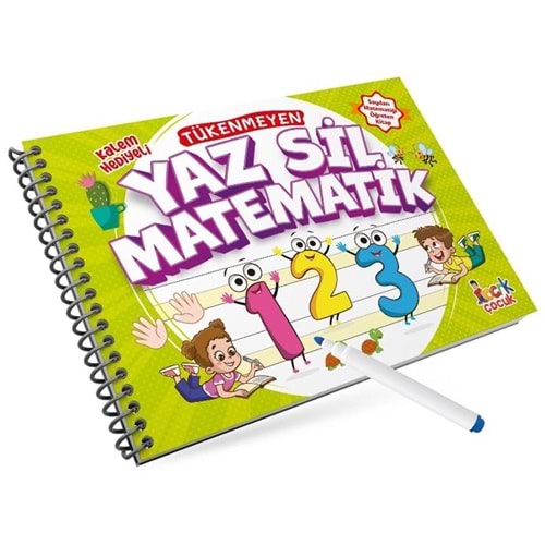 Tükenmeyen Yaz Sil Matematik (spiralli) /bıcırık