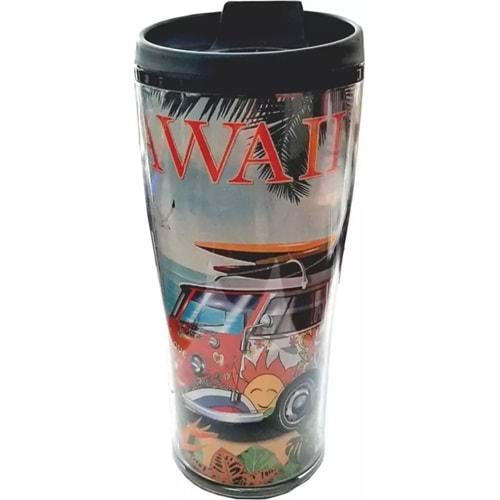 Herevin Desenli Konik Kahve Bardağı-Hawaii 440 Cc 161483-018