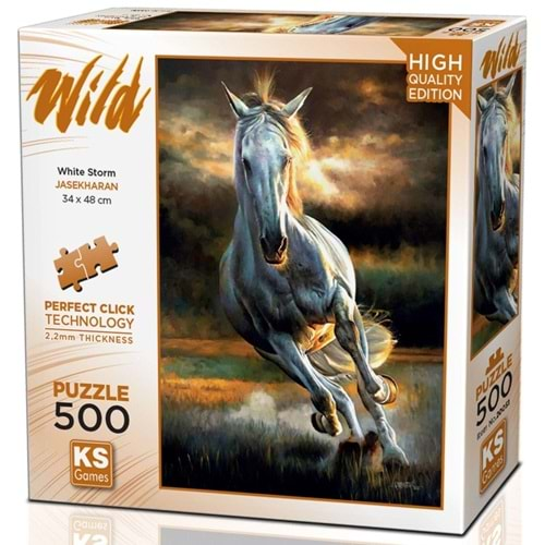 Ks Games Puzzle 500 Parça White Storm 20051