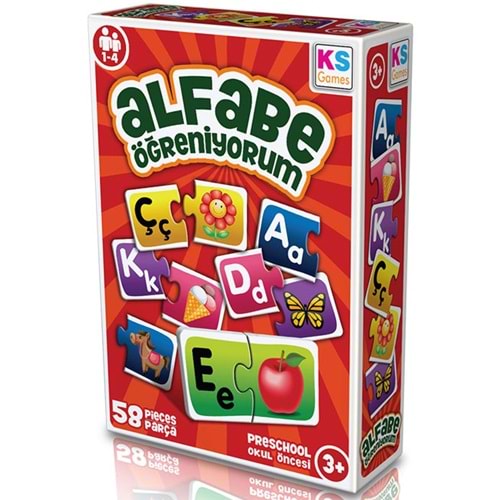 Ks Games Alfabe Öğreniyorum Eğitici Oyunlar Okul Öncesi