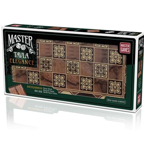 Ks Games Master Elegance Tavla Elegance Motif T72