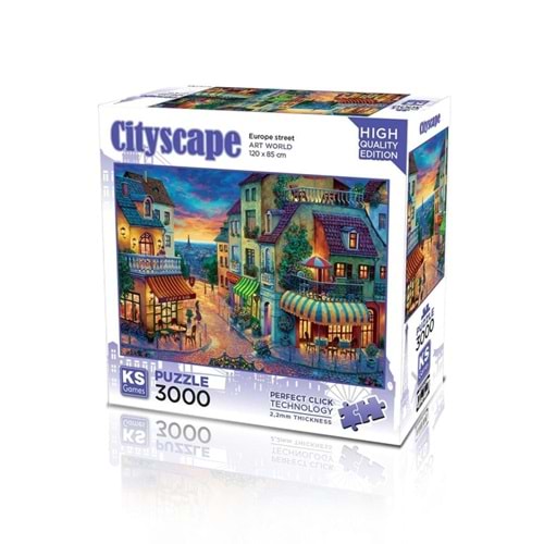Ks Games Puzzle 3000 Europe Street 23021