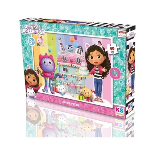 Gabbys Dollhouse Puzzle 50 Prç.