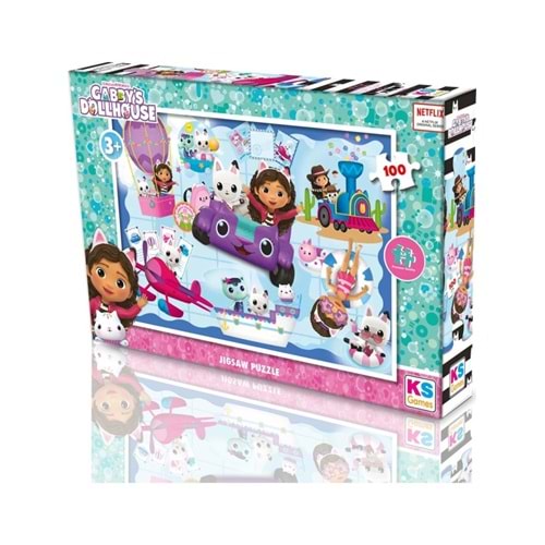 Gabbys Dollhouse Puzzle 100 Prç.