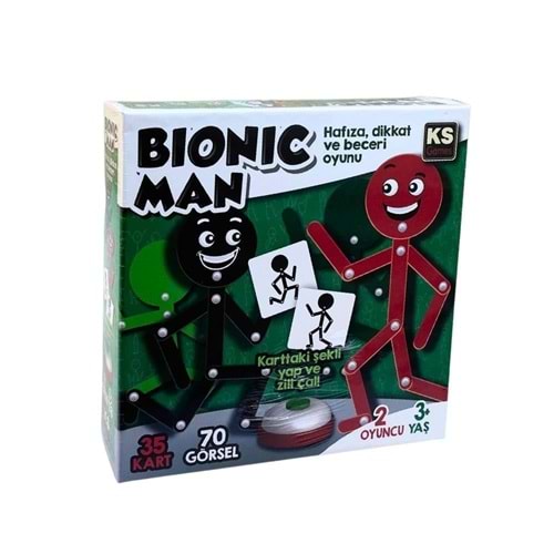 Ks Games Bionic Man Tr-eng 25132