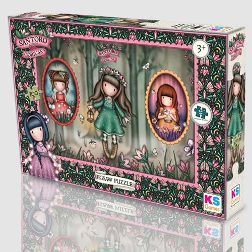 Ks Games Puzzle 100 Gorjuss Lisanslı Gj714