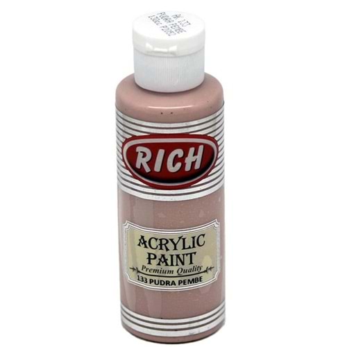 Rich Akrilik Boya Master 130 CC Pudra Pembe (Pudra Pınk) AK-130-133