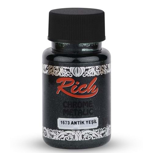 Rich Akrilik Boya Chrome Metalik 50 CC Ant.Yeşil 1573