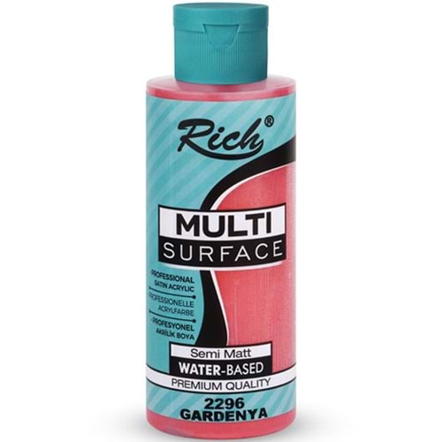 Rich Akrilik Boya Multi Surface 120 CC Gardenya 2296