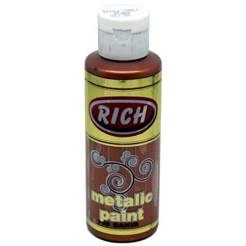 Rich Akrilik Boya Metalik 120 CC Krem 120-0734