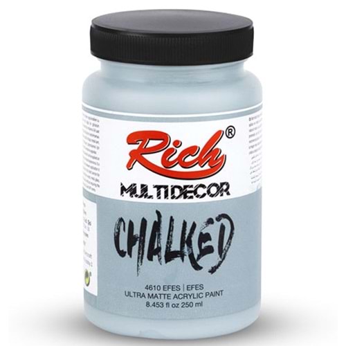 Rich Akrilik Boya Multi Decor Chalked 250 CC Efes 4610