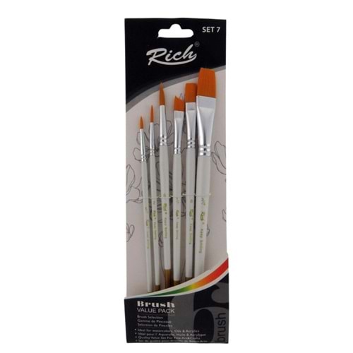 Rich Fırça Keep Smile 6 Lı Set