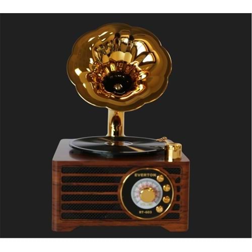 Everton RT-603 Bluetooth-USB-SD-AUX-TF Nostaljik Radyo