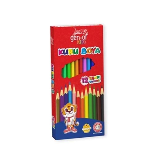 Gen-of Kuru Boya 12 Renk
