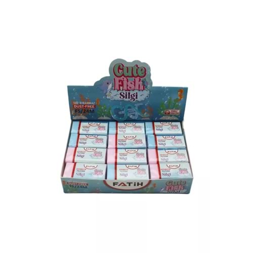 Fatih Silgi Cute Fısh Pvc Soft Fs24