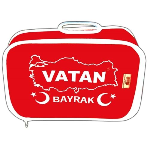 Vatan Masa Bayrağı Türk %100 Polyester 30x45 VT102