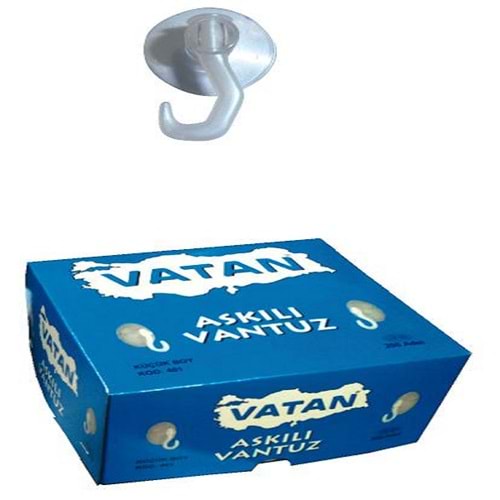 Vatan Vantuz Kancalı Küçük 401 (1 Adet)