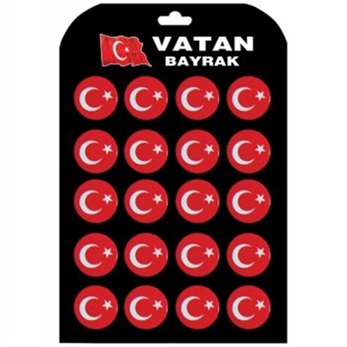 Vatan Çanta Rozeti Vt653 (1 Adet)