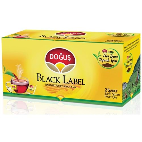 Doğuş Black Label Süzen Poşet Çay 25x2 gr