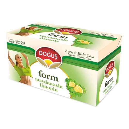 Doğuş Form Maydonozlu Limonlu Çayı 20x2 gr