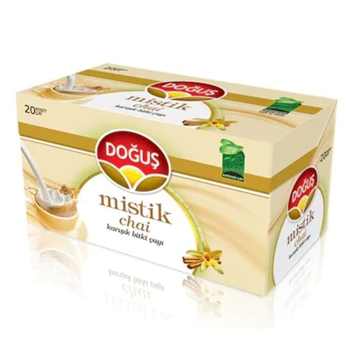 Doğuş Mistik Chai Stevyalı Çayı Süzen Poşet 20x2.5gr