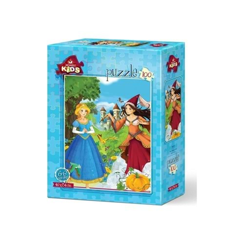 Art Puzzle 100 Parça Sihirli Kız 5623