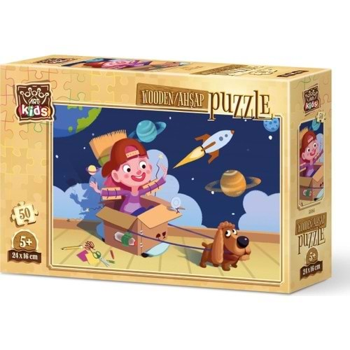 Art Puzzle 50 Parça Minik Astronot 5886