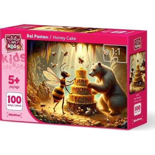 Art Puzzle 100 Parça Bal Pastası 35415