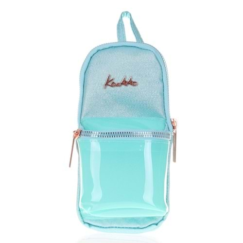 Kaukko Kalem Çantası Amazıng Junıor Bag Blurry-Turkuaz K2507