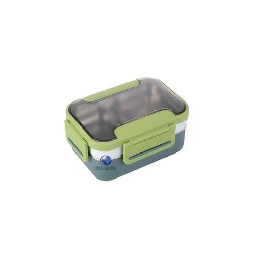 Vagonlife Beslenme Kutusu Lunch Box Paslanmaz Çelik 1200 ML BL20182