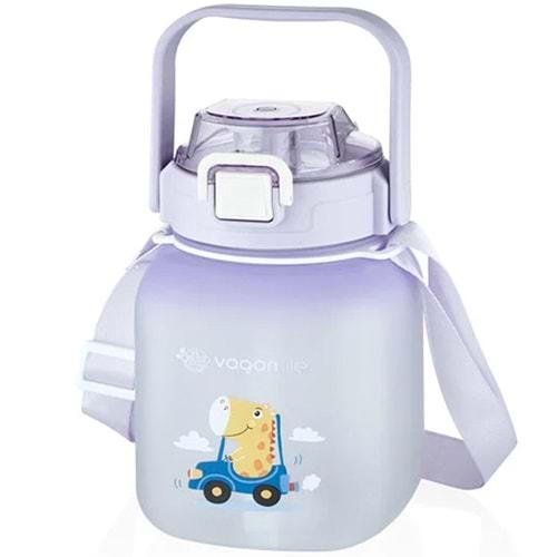 Vagonlife Matara Tritan Pipetli 1100 ML Karışık Renk VGN2275-T