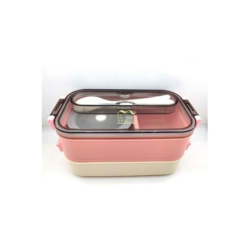 Vagon Life Beslenme Kutusu Lunch Box Paslanmaz Çelik 1500 ML Vgn 465