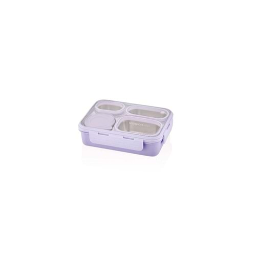 Vagonlife Beslenme Kutusu Lunch Box Paslanmaz Çelik 800 ML XC-7099